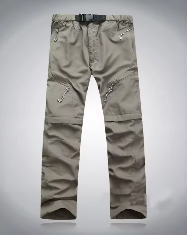 Heren Outdoor Cargo Broek – Afritsbaar, Sneldrogend en Stretch, Hiking en Camping
