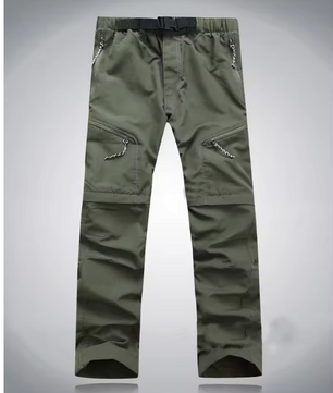 Heren Outdoor Cargo Broek – Afritsbaar, Sneldrogend en Stretch, Hiking en Camping