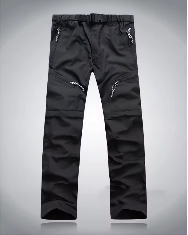 Heren Outdoor Cargo Broek – Afritsbaar, Sneldrogend en Stretch, Hiking en Camping