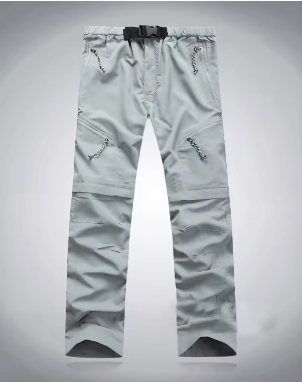 Heren Outdoor Cargo Broek – Afritsbaar, Sneldrogend en Stretch, Hiking en Camping