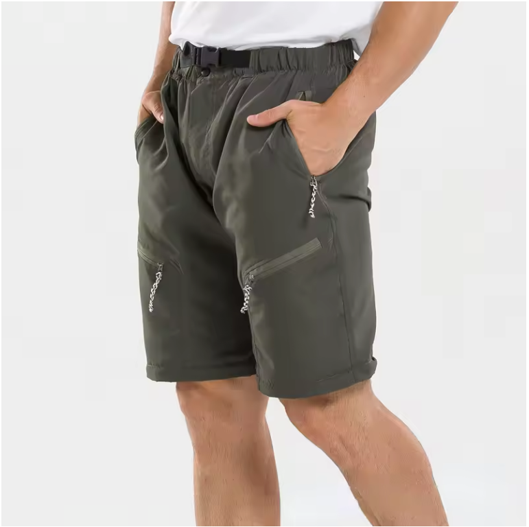 Heren Outdoor Cargo Broek – Afritsbaar, Sneldrogend en Stretch, Hiking en Camping