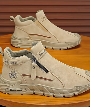 Heren Outdoor Sneakers – Antislip, Ademend en Slijtvast, Hiking en Werk