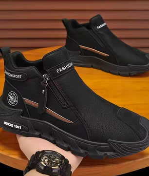Heren Outdoor Sneakers – Antislip, Ademend en Slijtvast, Hiking en Werk