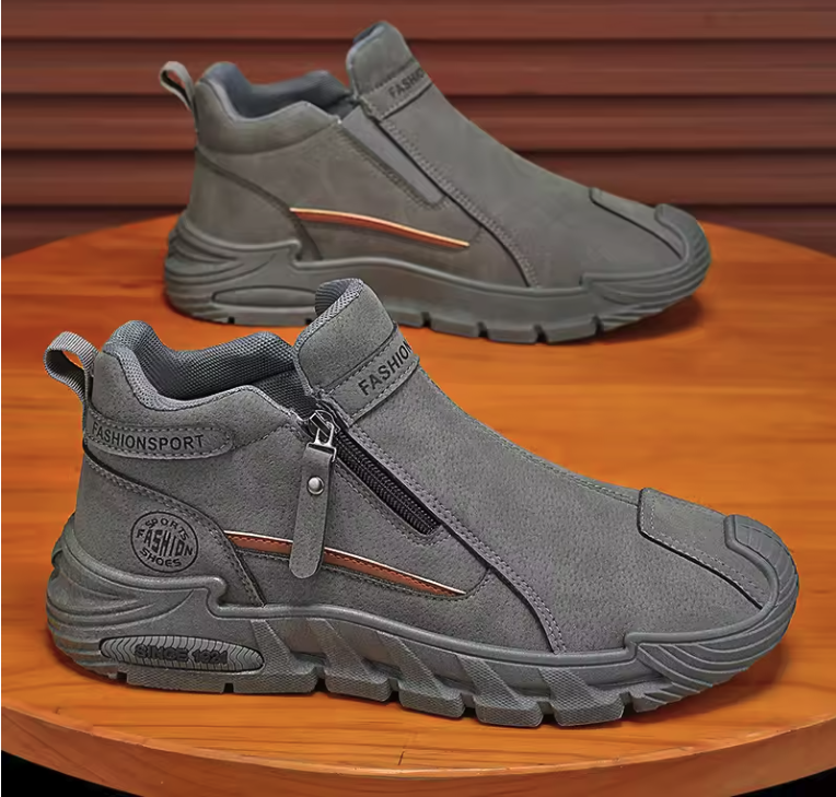 Heren Outdoor Sneakers – Antislip, Ademend en Slijtvast, Hiking en Werk