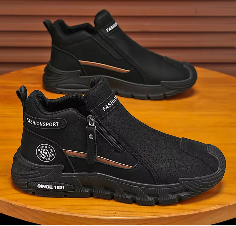 Heren Outdoor Sneakers – Antislip, Ademend en Slijtvast, Hiking en Werk