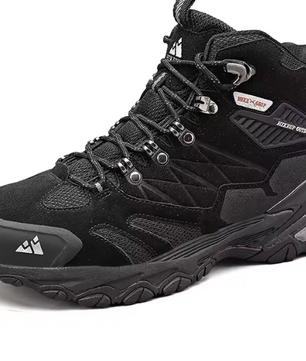 Heren Winter Hiking Boots – Suède, Hoog Model en Antislip, Outdoor en Trekking