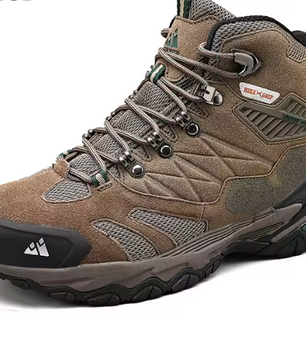 Heren Winter Hiking Boots – Suède, Hoog Model en Antislip, Outdoor en Trekking