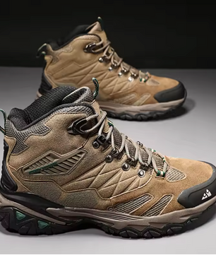 Heren Winter Hiking Boots – Suède, Hoog Model en Antislip, Outdoor en Trekking