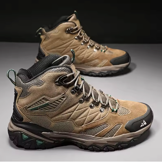 Heren Winter Hiking Boots – Suède, Hoog Model en Antislip, Outdoor en Trekking