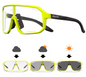 Fotochromische Sport Zonnebril – UV400 Fietsbril voor Outdoor en MTB