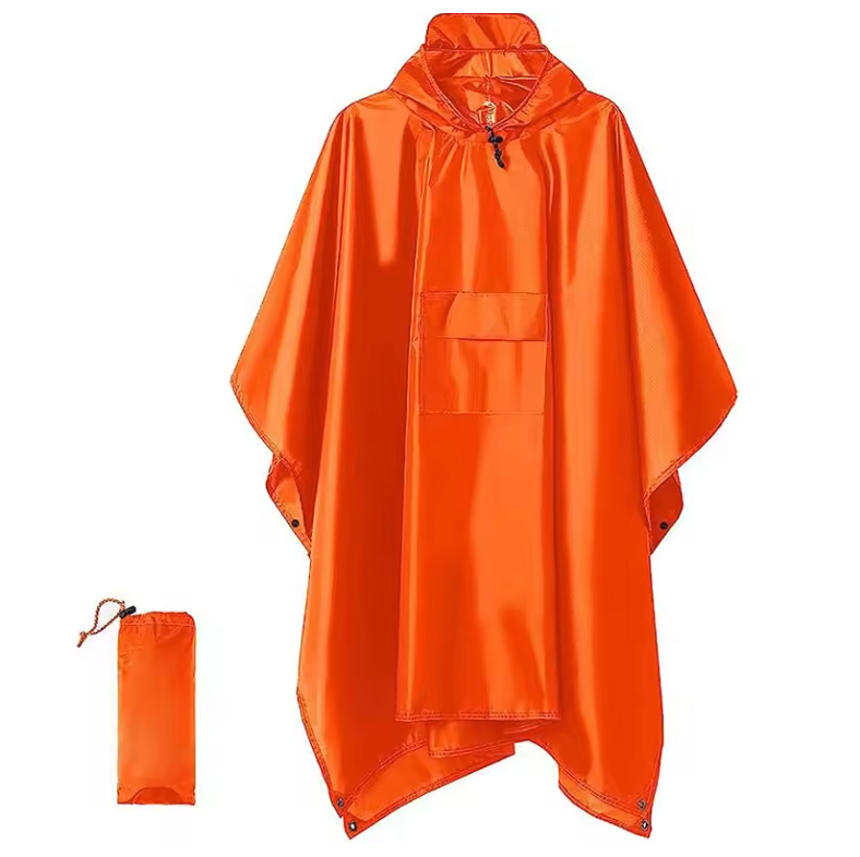 3-in-1 Regenponcho – Waterdicht, Ademend en Multifunctioneel, Outdoor en Hiking