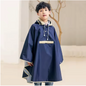 Kinder Regenponcho – Waterdicht, Met Capuchon en Rugzakruimte, School en Outdoor