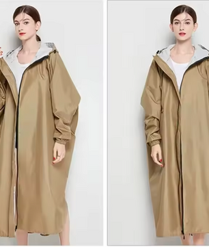 Dames Regenponcho – Waterdicht, Ademend en Lichtgewicht, Fiets en Outdoor