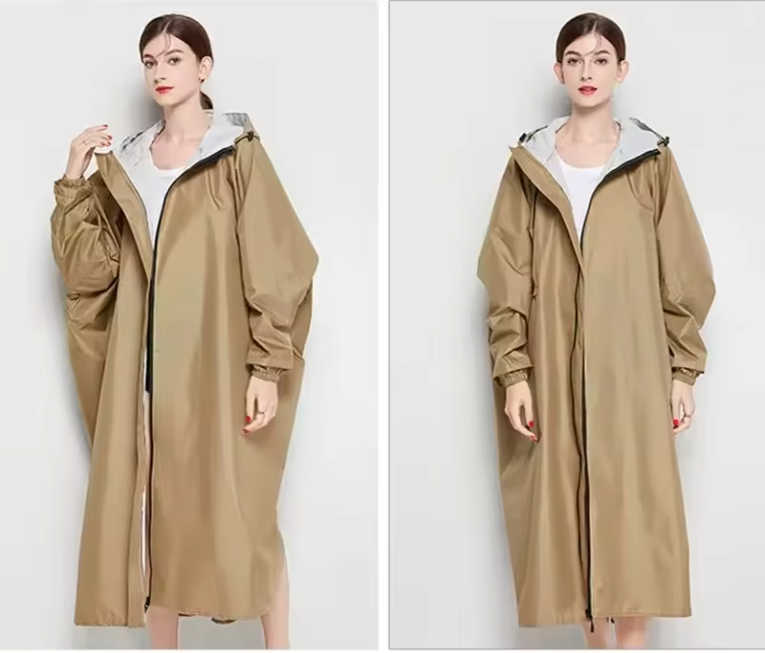 Dames Regenponcho – Waterdicht, Ademend en Lichtgewicht, Fiets en Outdoor