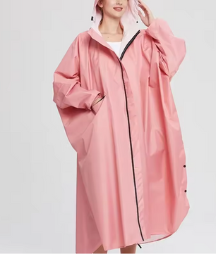 Dames Regenponcho – Waterdicht, Ademend en Lichtgewicht, Fiets en Outdoor