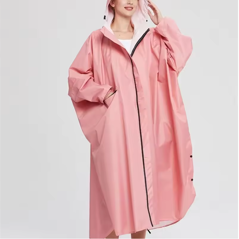 Dames Regenponcho – Waterdicht, Ademend en Lichtgewicht, Fiets en Outdoor