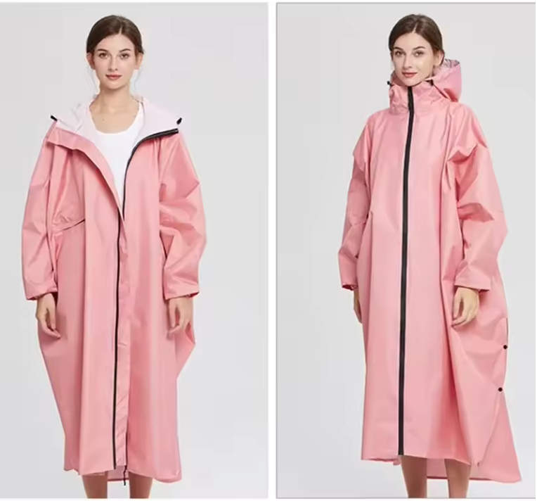 Dames Regenponcho – Waterdicht, Ademend en Lichtgewicht, Fiets en Outdoor