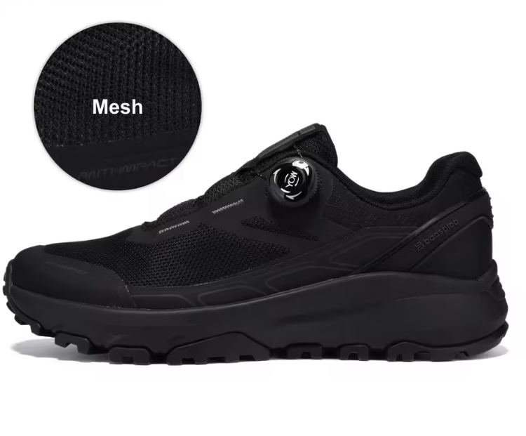 Heren Hiking Sneakers – Waterafstotend, Antislip en Snelsluiting, Outdoor en Trekking