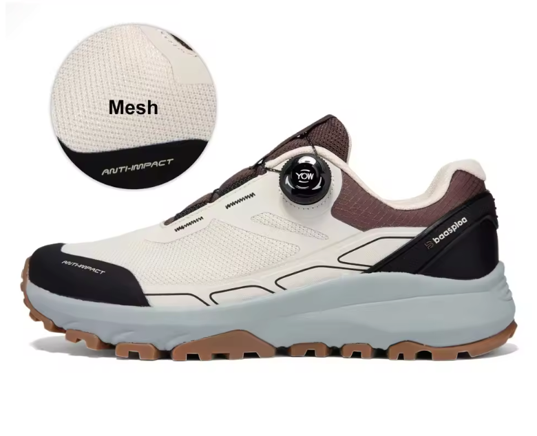 Heren Hiking Sneakers – Waterafstotend, Antislip en Snelsluiting, Outdoor en Trekking