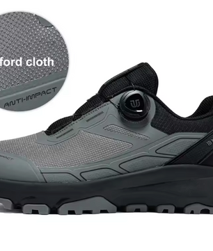 Heren Hiking Sneakers – Waterafstotend, Antislip en Snelsluiting, Outdoor en Trekking