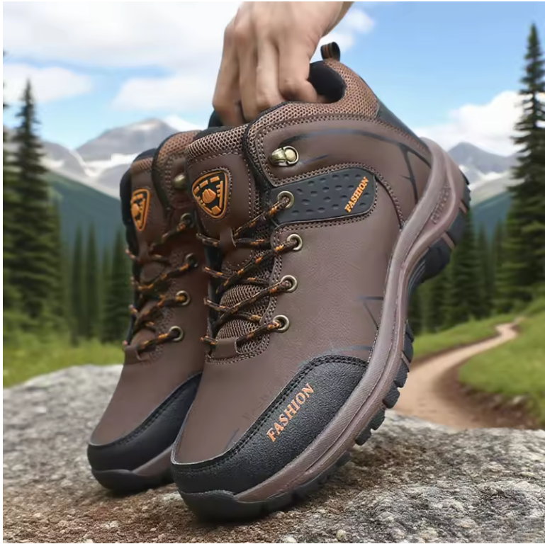 Heren Hiking Schoenen – Waterafstotend, Comfortabel en Antislip, Outdoor en Werk