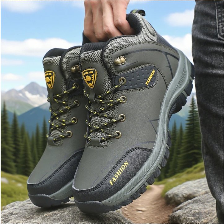 Heren Hiking Schoenen – Waterafstotend, Comfortabel en Antislip, Outdoor en Werk