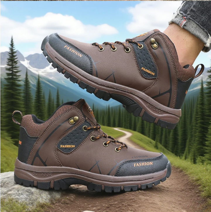 Heren Hiking Schoenen – Waterafstotend, Comfortabel en Antislip, Outdoor en Werk