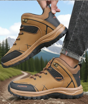 Heren Hiking Schoenen – Waterafstotend, Comfortabel en Antislip, Outdoor en Werk