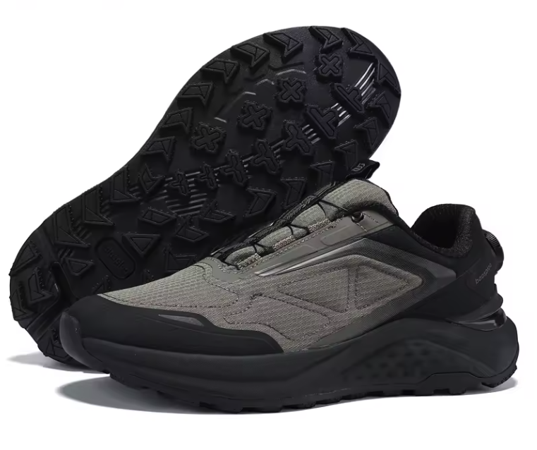 Heren Hiking Sneakers – Snelsluiting, Comfortabel en Antislip, Outdoor en Casual