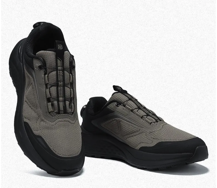 Heren Hiking Sneakers – Snelsluiting, Comfortabel en Antislip, Outdoor en Casual