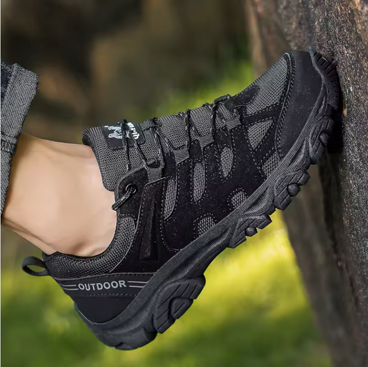 Heren Hiking Sneakers – Ademend, Schokabsorberend en Antislip, Outdoor en Casual