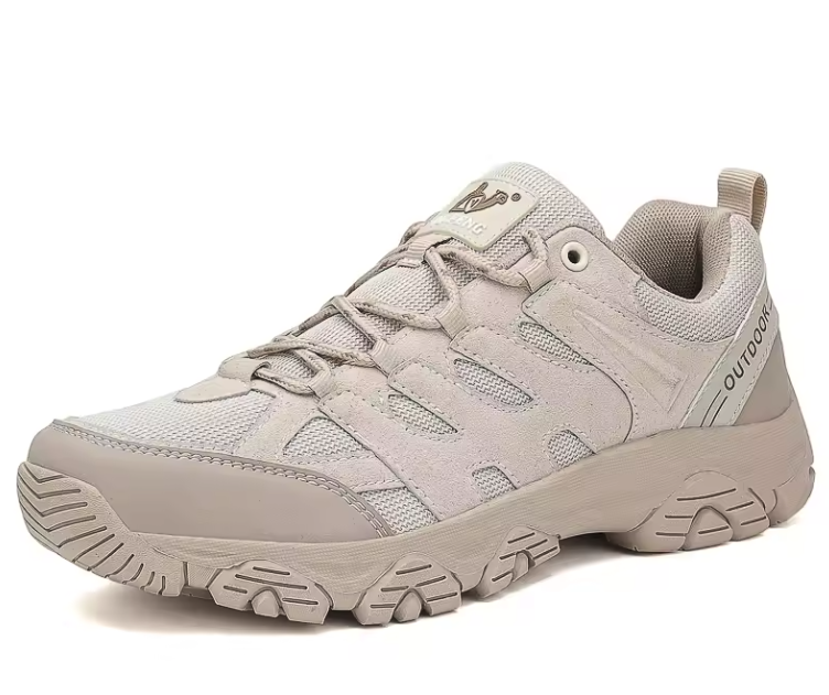 Heren Hiking Sneakers – Ademend, Schokabsorberend en Antislip, Outdoor en Casual