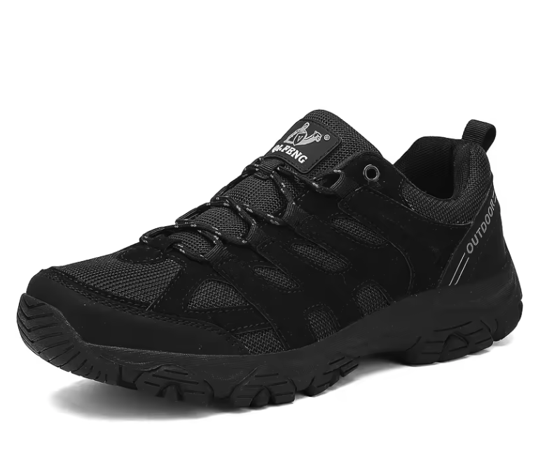 Heren Hiking Sneakers – Ademend, Schokabsorberend en Antislip, Outdoor en Casual