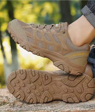 Heren Hiking Sneakers – Ademend, Schokabsorberend en Antislip, Outdoor en Casual