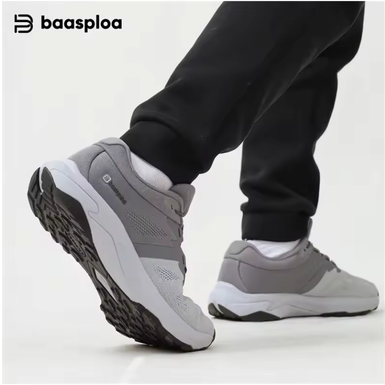 Heren Hiking Sneakers – Ademend, Comfortabel en Antislip, Outdoor en Wandelen