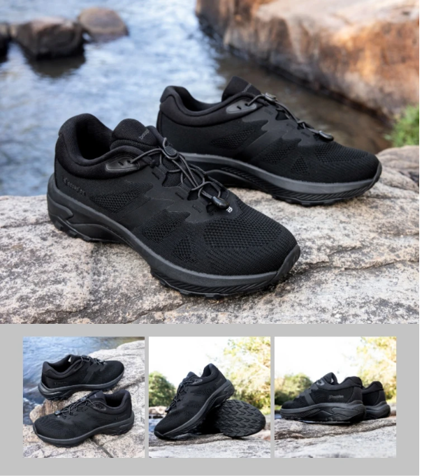 Heren Hiking Sneakers – Ademend, Comfortabel en Antislip, Outdoor en Wandelen