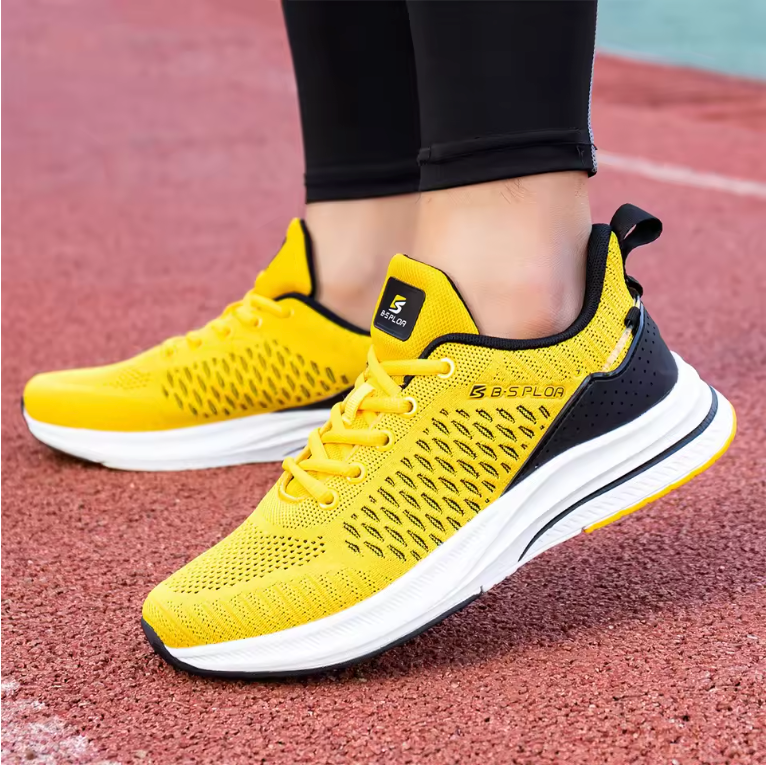 Heren Running Sneakers – Lichtgewicht, Ademend en Comfortabel, Sport en Casual