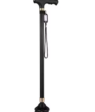 rstelbare Wandelstok met LED – Aluminium, Antislip en Lichtgewicht, 72–94 cm