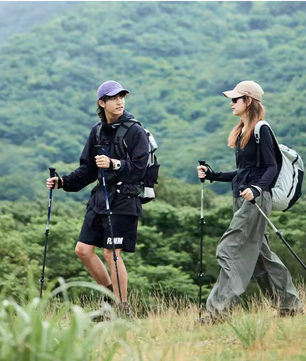 Ultralichte Trekking Stok – Carbon Fiber, Telescopisch en Duurzaam, Outdoor en Hiking