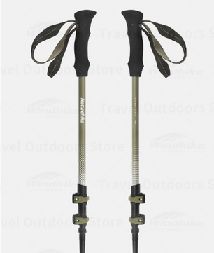 Ultralichte Trekking Stok – Carbon Fiber, Telescopisch en Duurzaam, Outdoor en Hiking