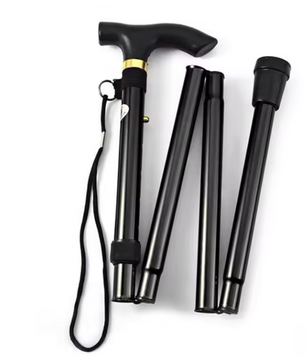 Multifunctionele Wandelstok – Opvouwbaar, Telescopisch en Antislip, Outdoor en Hiking