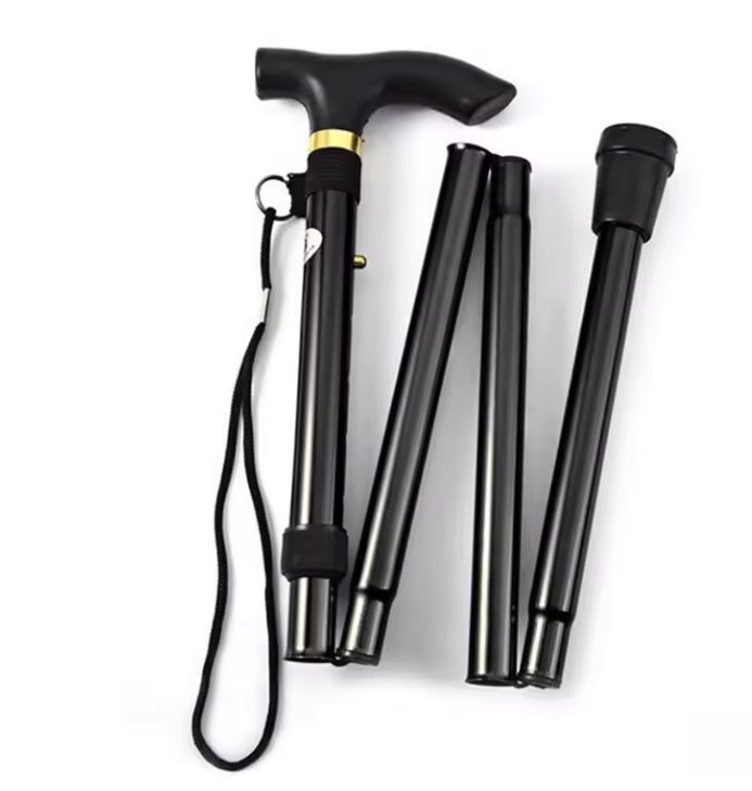 Multifunctionele Wandelstok – Opvouwbaar, Telescopisch en Antislip, Outdoor en Hiking