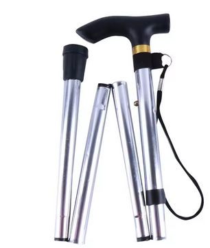 Multifunctionele Wandelstok – Opvouwbaar, Telescopisch en Antislip, Outdoor en Hiking