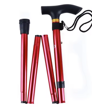 Multifunctionele Wandelstok – Opvouwbaar, Telescopisch en Antislip, Outdoor en Hiking