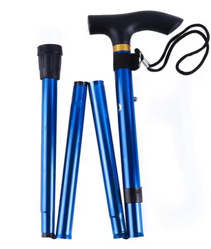 Multifunctionele Wandelstok – Opvouwbaar, Telescopisch en Antislip, Outdoor en Hiking