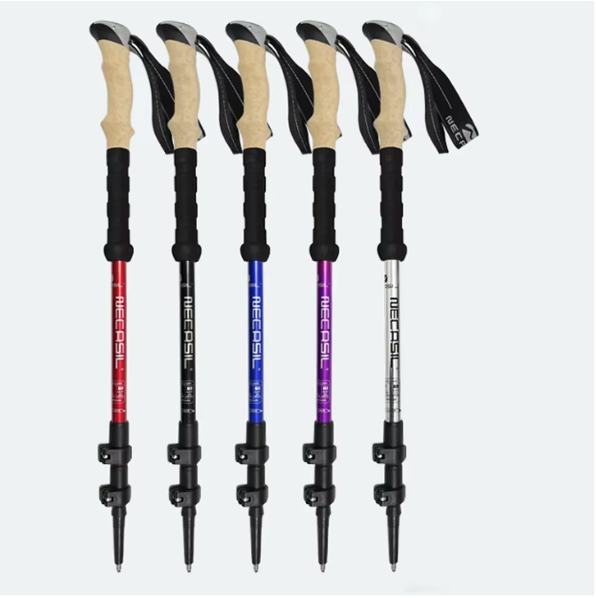 Treking Stokken Set van 2 – Telescopisch, Lichtgewicht en Verstelbaar, Outdoor en Hiking