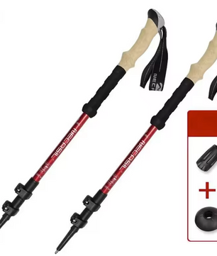 Treking Stokken Set van 2 – Telescopisch, Lichtgewicht en Verstelbaar, Outdoor en Hiking