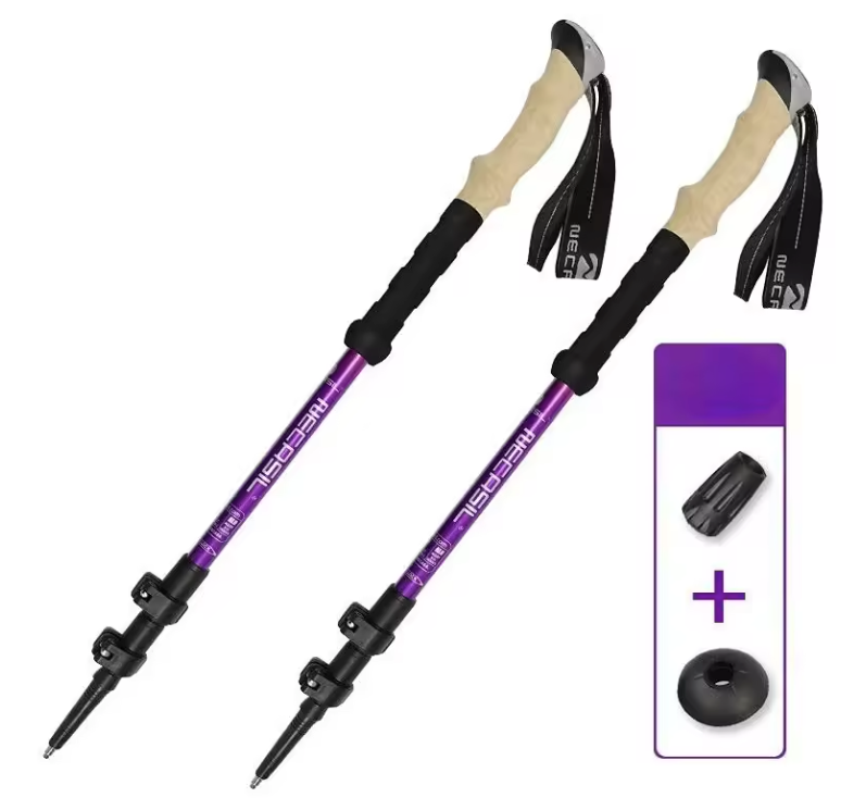 Treking Stokken Set van 2 – Telescopisch, Lichtgewicht en Verstelbaar, Outdoor en Hiking
