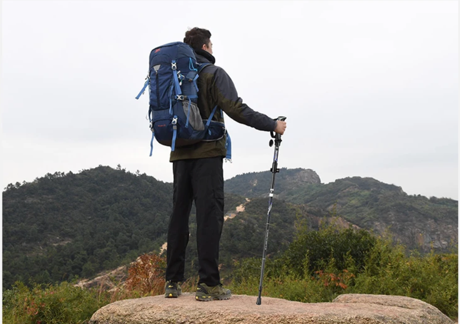 Trekking Stokken Set van 2 – Opvouwbaar, Lichtgewicht en Verstelbaar, Hiking en Outdoor