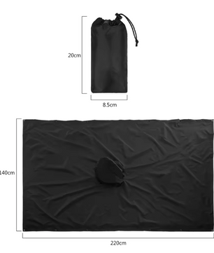 3-in-1 Regenponcho – Waterdicht, Lichtgewicht en Multifunctioneel, Outdoor en Camping